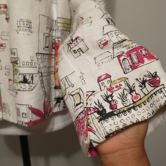 Anthracite Print Jacket size 14 GUC - Picture 4 of 5